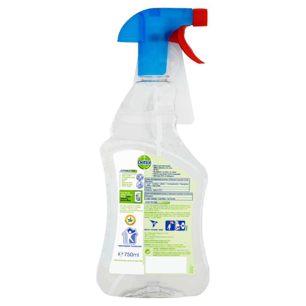 Dettol Antibacterial Surface Cleanser Spray 750ml