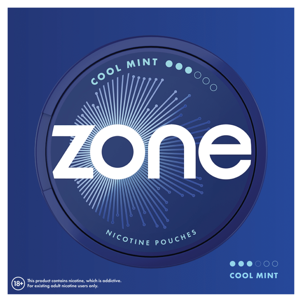 Zone Cool Mint Nicotine Pouches 10mg