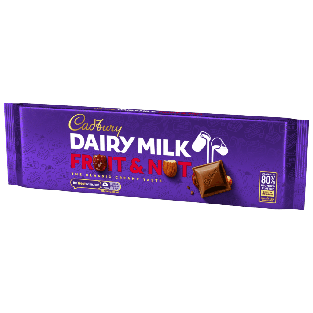 Cadbury Dairy Milk Fruit and Nut Chocolate Bar 280 g