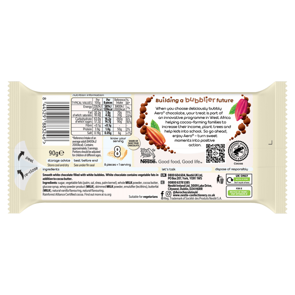 Aero Milk Chocolate 90g