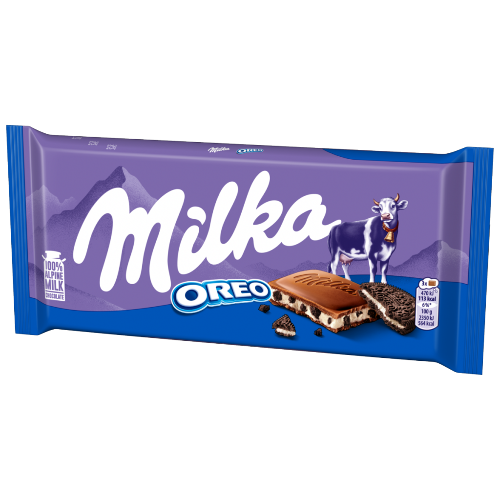 Milka with Oreo Chocolate Bar 100g