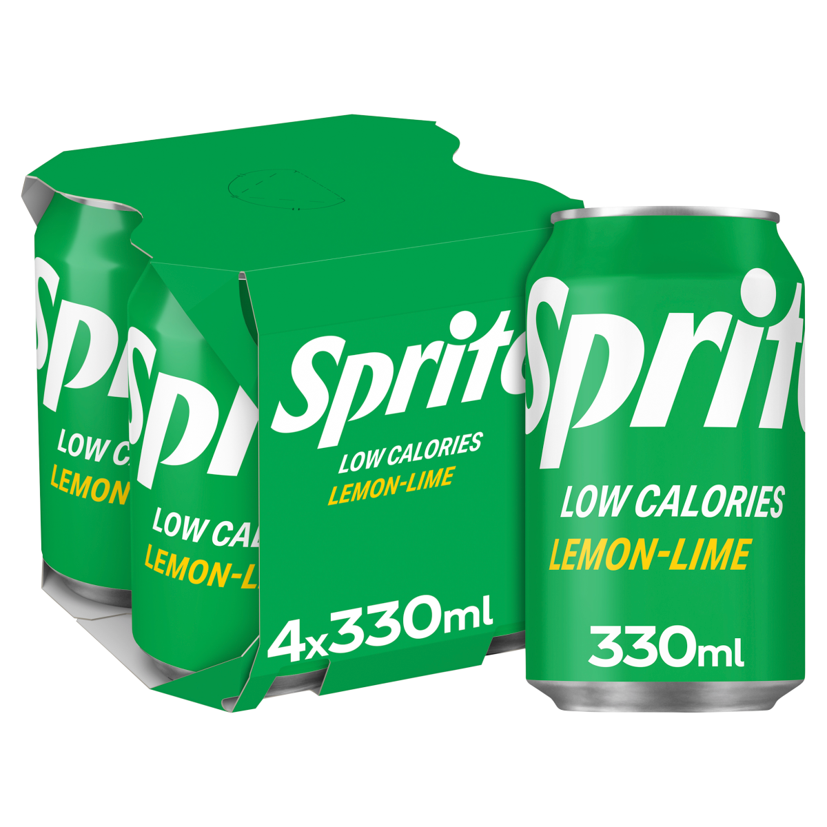 Sprite Lemon Lime 4 x 330ml Cans