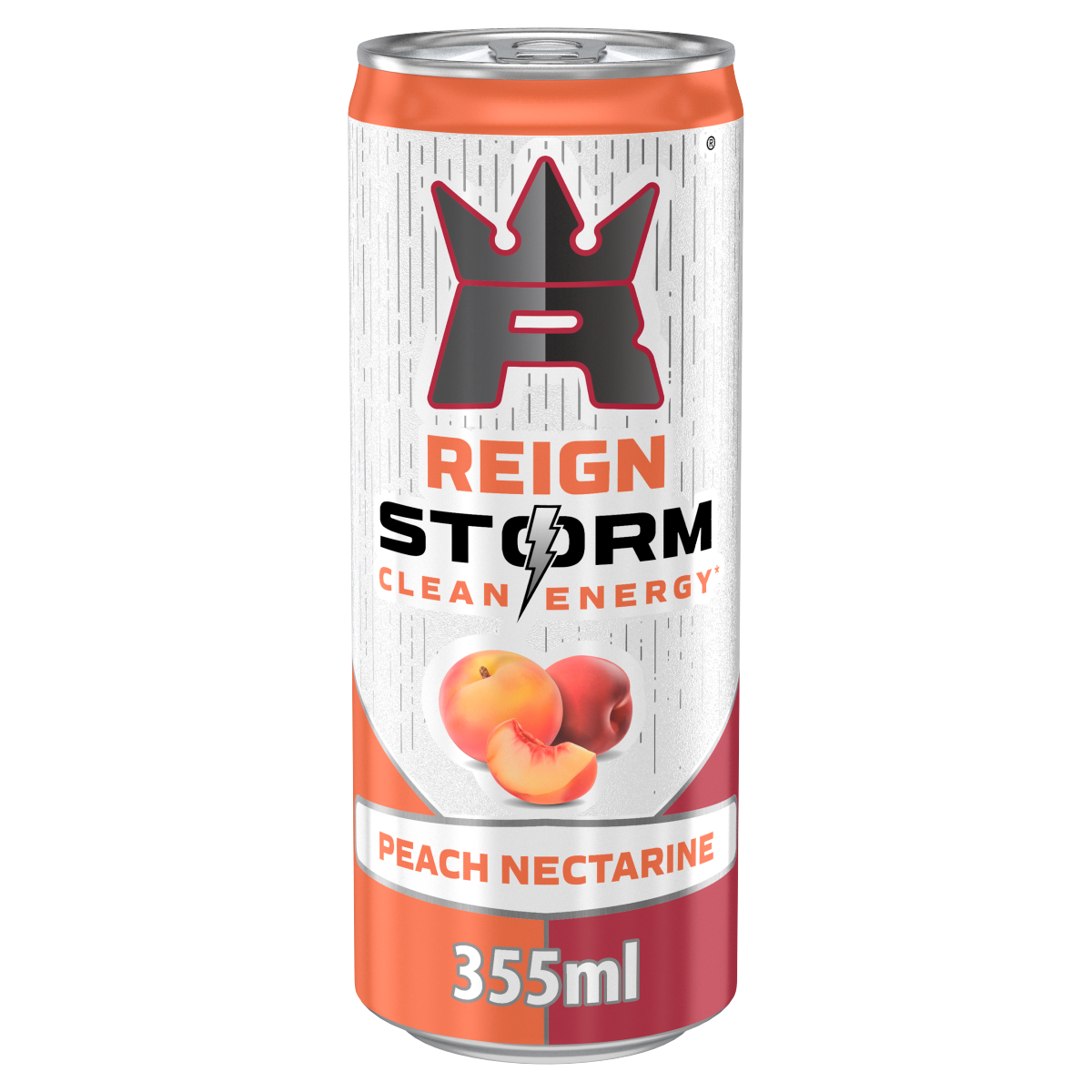Reign Storm Peach Nectarine Clean Energy Drink 355ml Can