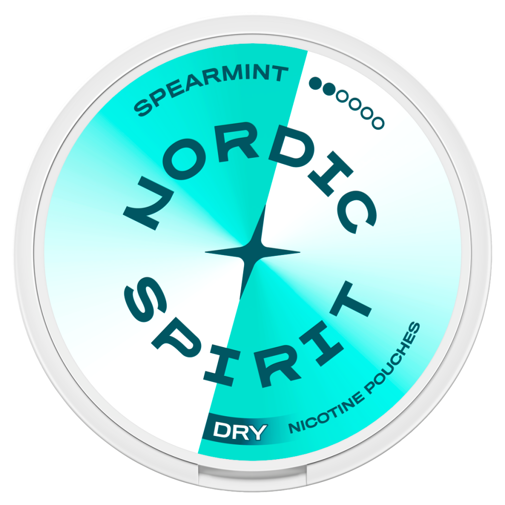 Nordic Spirit Regular Nicotine Pouches Spearmint 6mg