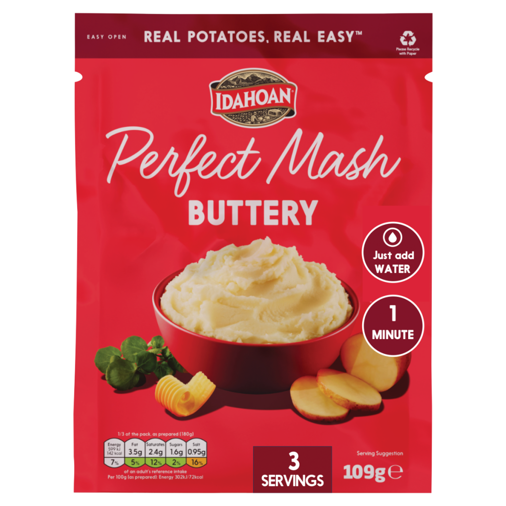 Idahoan Perfect Mash Buttery 109g
