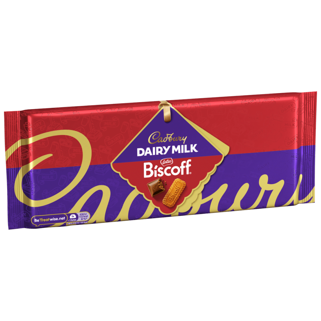 Cadbury Dairy Milk Biscoff Chocolate Bar 350g