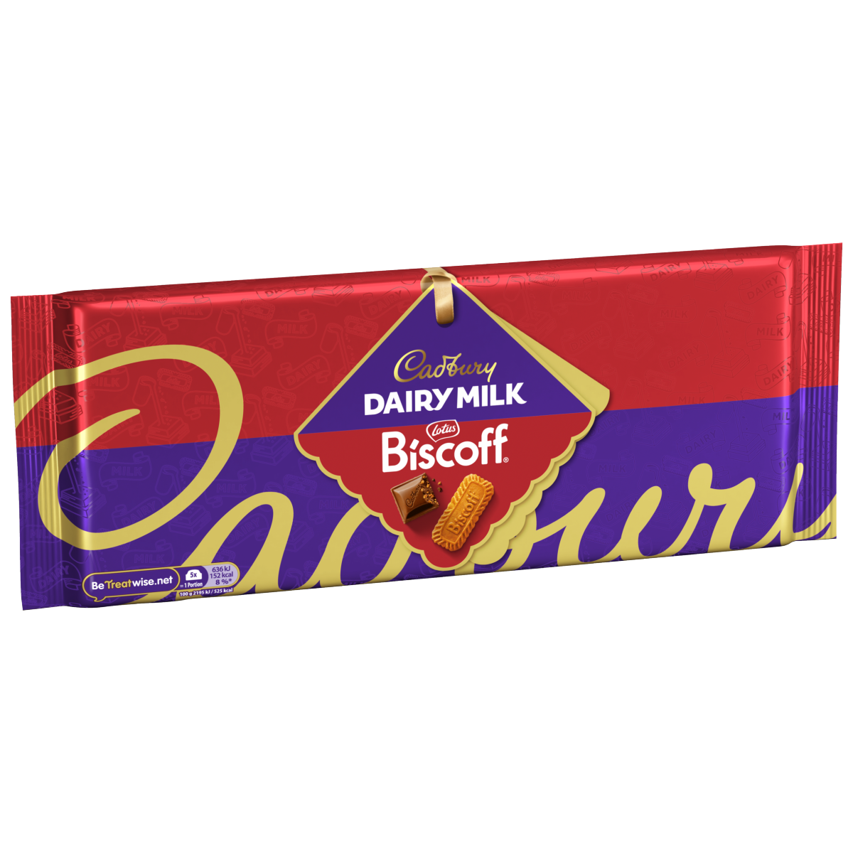 Cadbury Dairy Milk Biscoff Chocolate Bar 350g