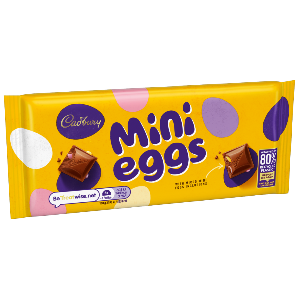 Cadbury Dairy Milk Mini Eggs Bar 110 g
