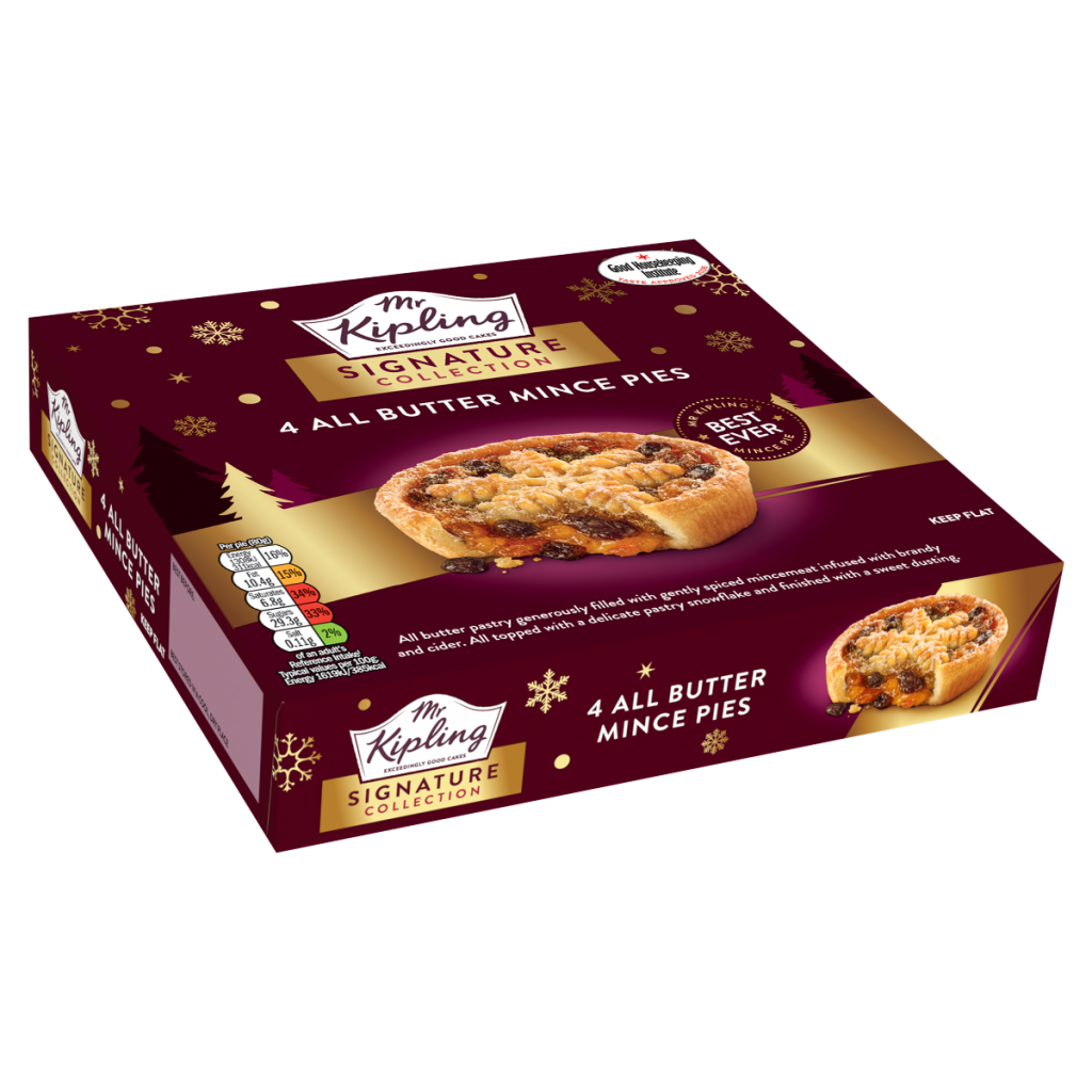 Mr Kipling Signature Collection 4 All Butter Mince Pies