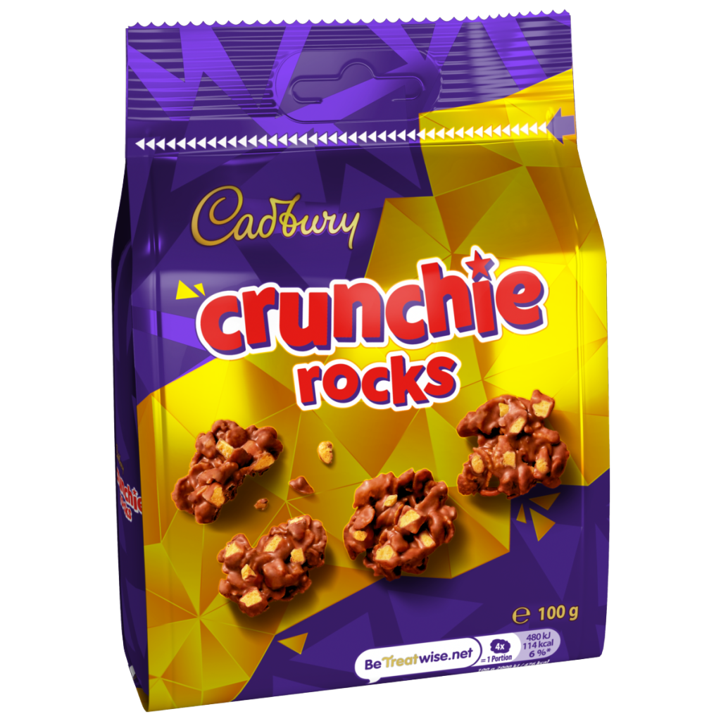 Cadbury Crunchie Rocks Chocolate Bag 100g
