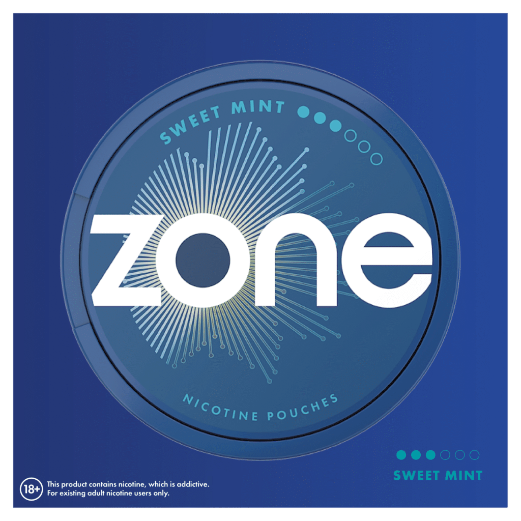 Zone Sweet Mint Nicotine Pouches 10mg