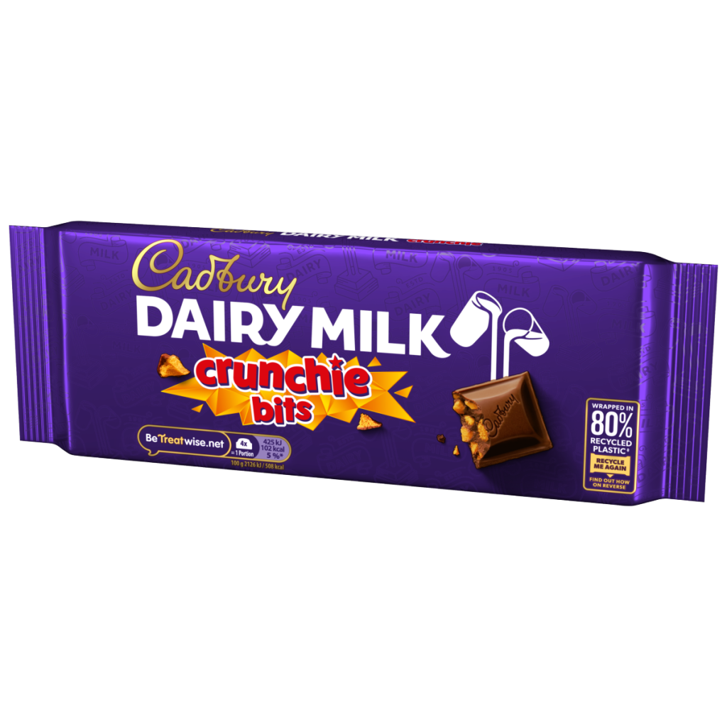 Cadbury Dairy Milk Crunchie Bits Chocolate Bar 180 g