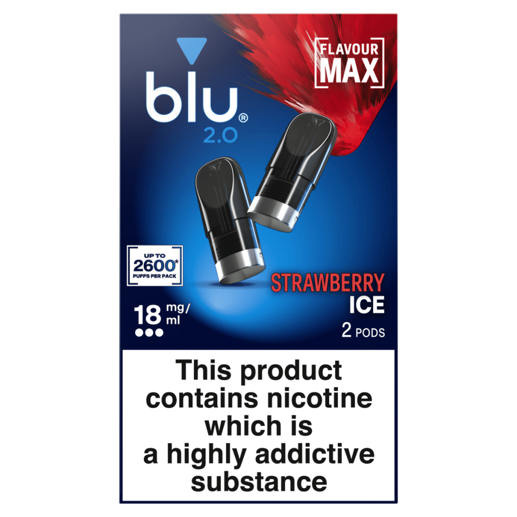 blu 2.0 Strawberry Ice Pods 18mg/ml