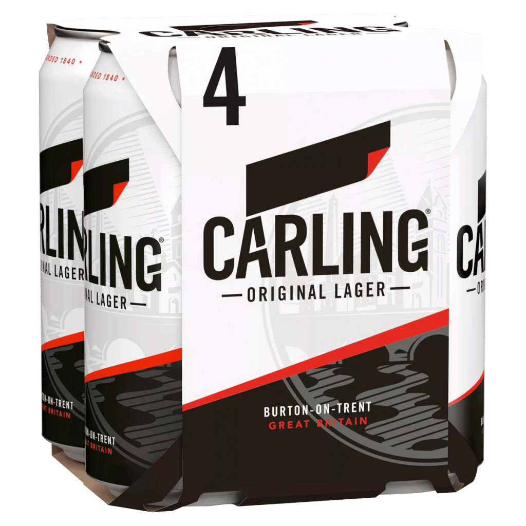 Carling Original Lager Beer 4 x 440ml