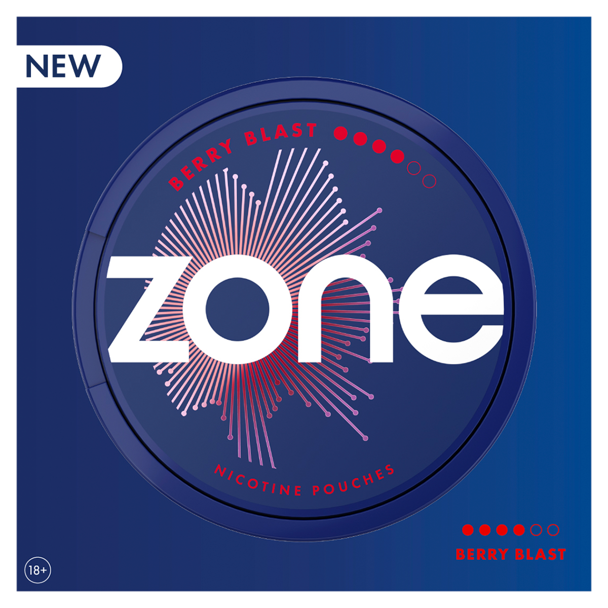 Zone Berry Blast Nicotine Pouches 11mg