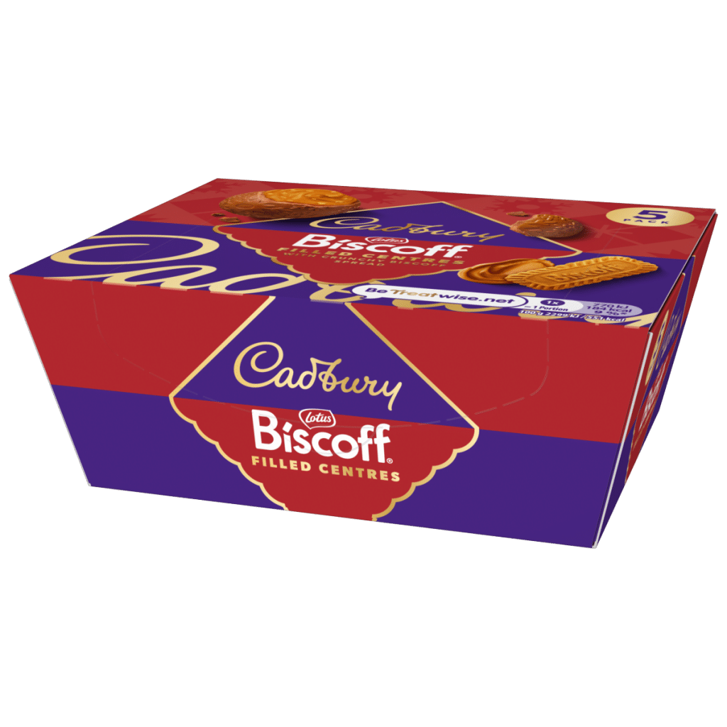 Cadbury Biscoff Filled Centres 5 pack 167.5 g