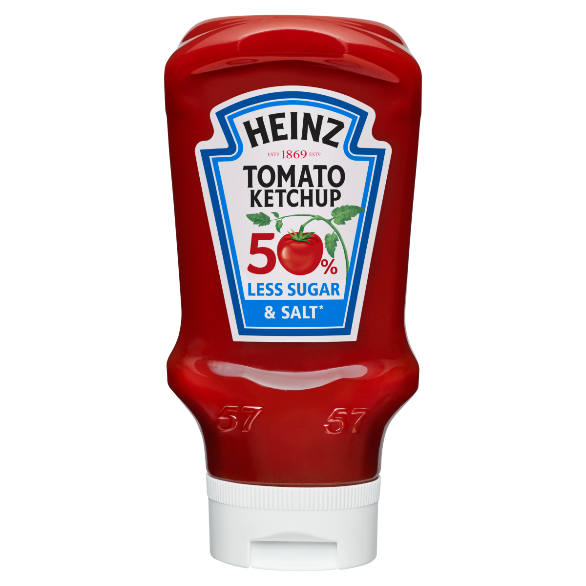 Heinz Tomato Ketchup 50% Less Salt & Sugar 400ml