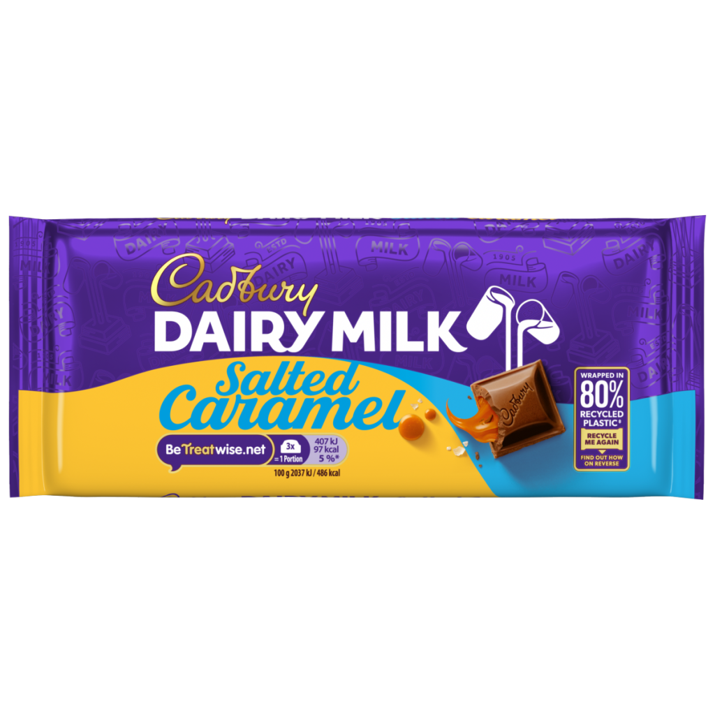 Cadbury Dairy Milk Salted Caramel Chocolate Bar 120 g