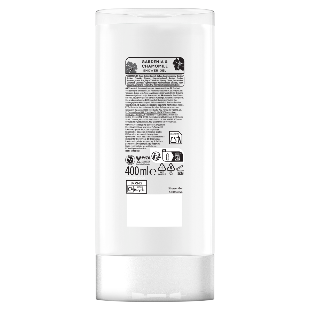 Cussons Collection Calming Gardenia & Chamomile Shower Gel 400ml