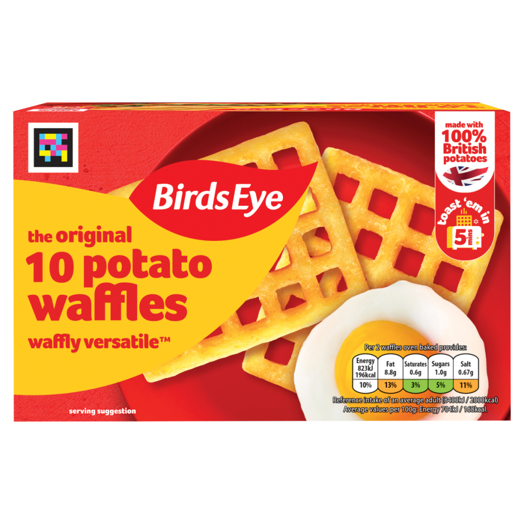 Birds Eye 10 The Original Potato Waffles 567g