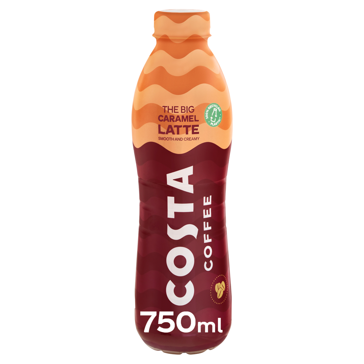 Costa Coffee Caramel Latte Iced Coffee 750ml Bottle