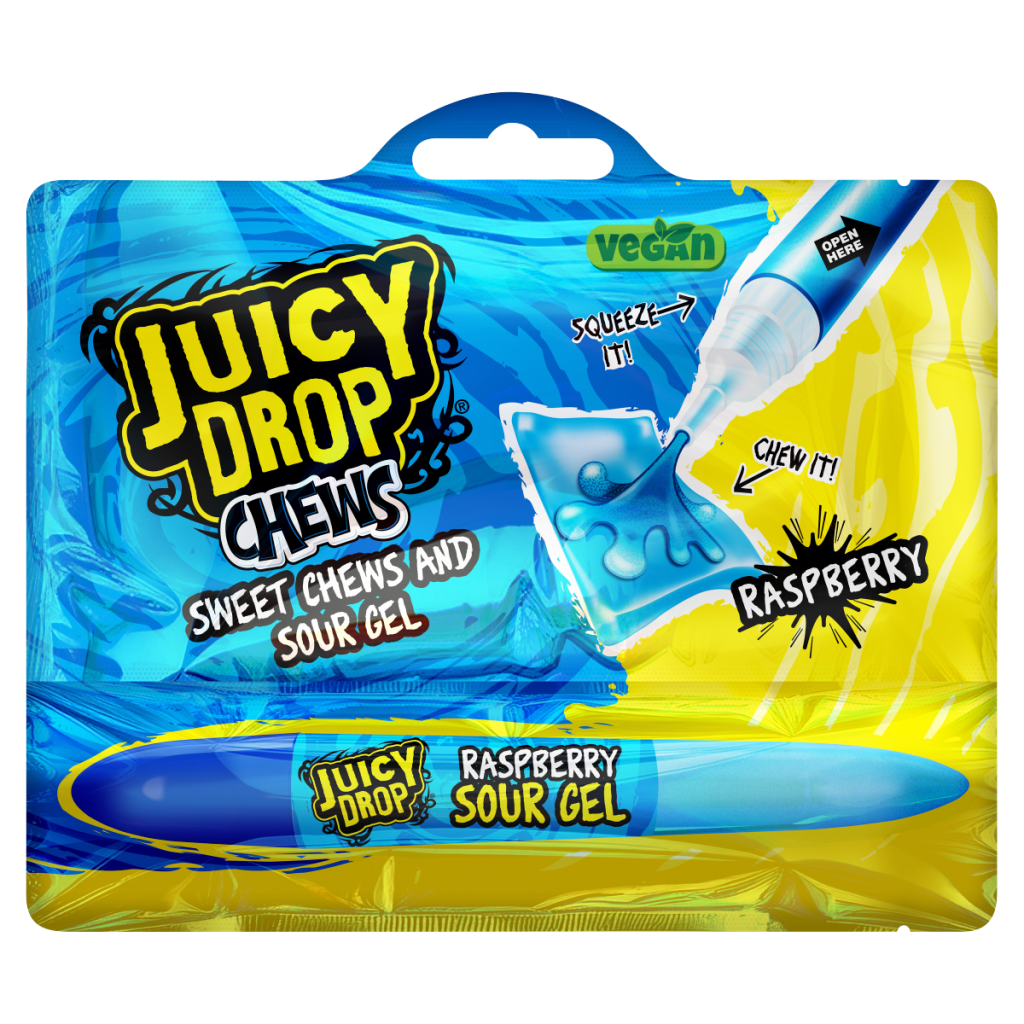 Juicy Drop Sweet Chews and Sour Gel 67g