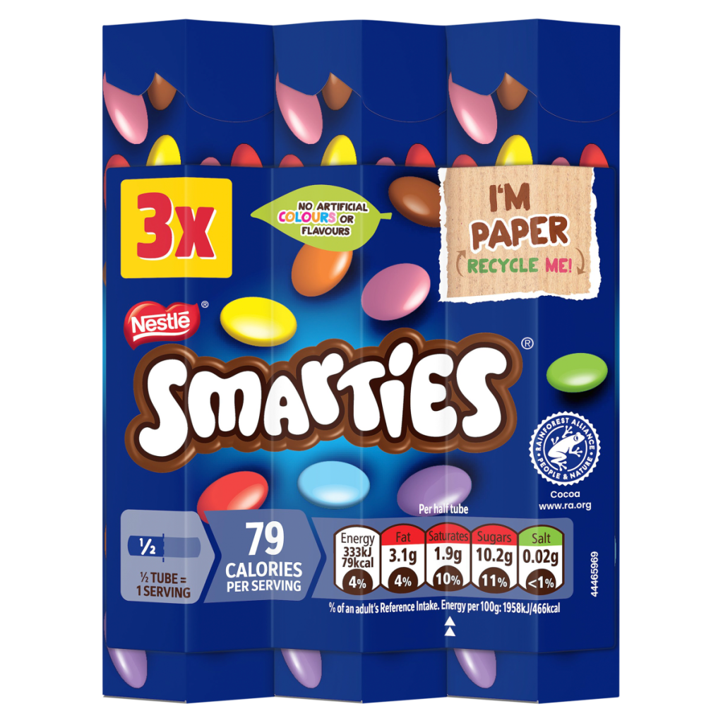 Smarties 102g (3 x 34g)