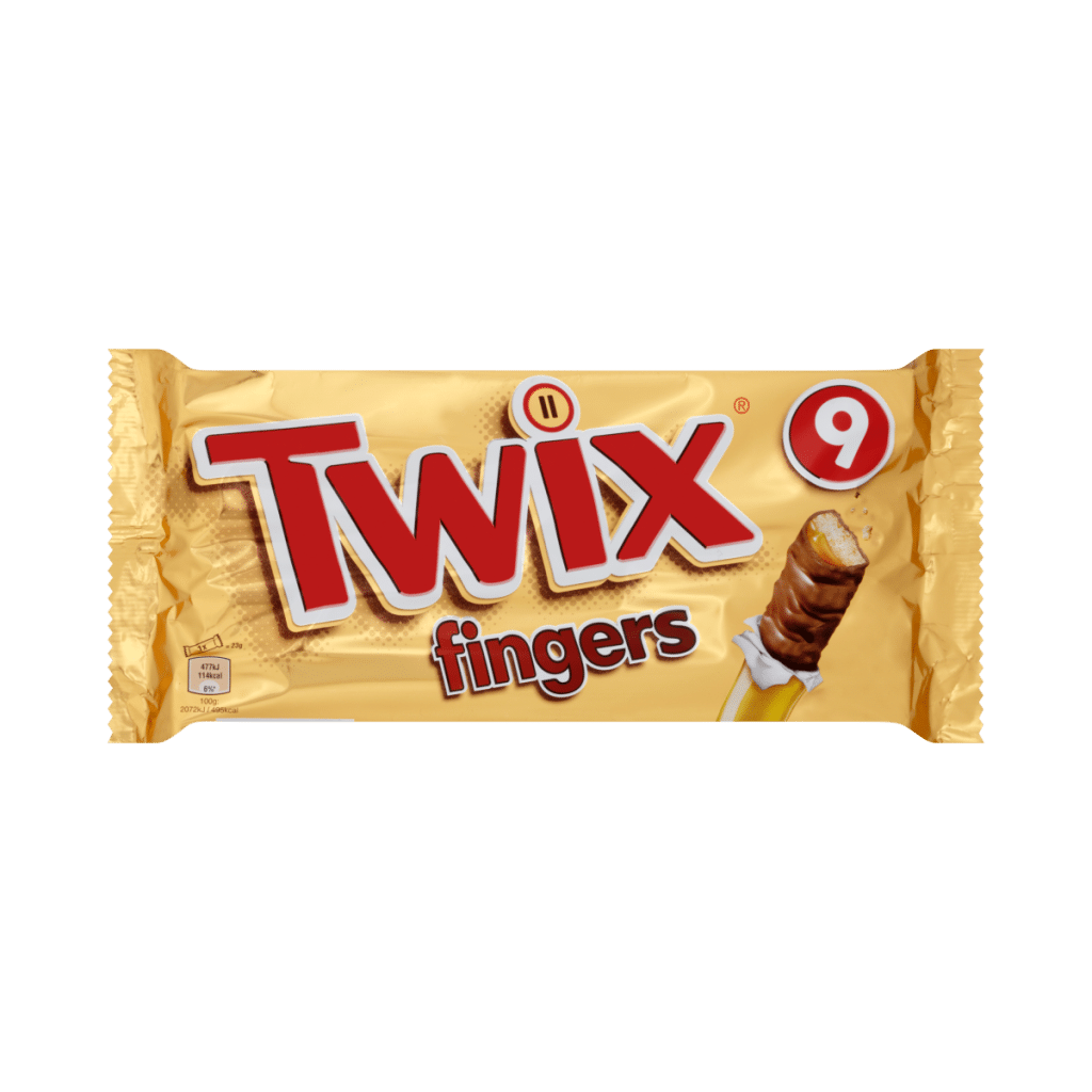 Twix Multipack Chocolate Biscuit & Caramel Bars 9x20g
