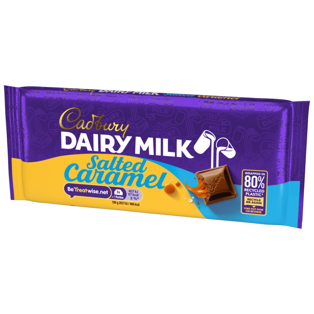 Cadbury Dairy Milk Salted Caramel Chocolate Bar 120 g