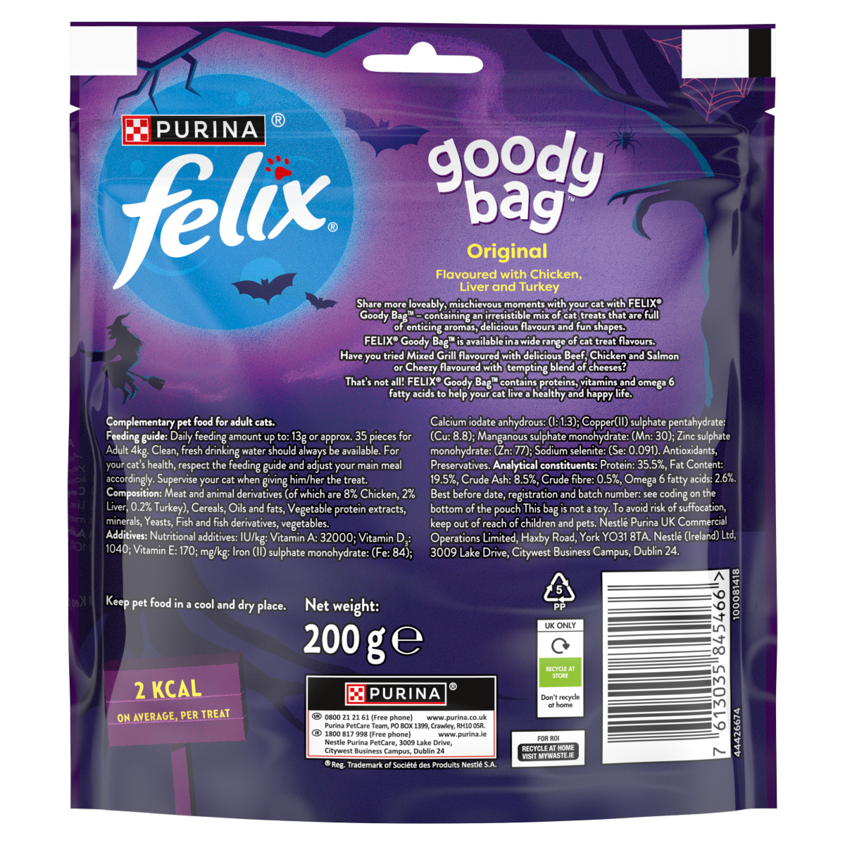 FELIX Goody Bag Original Mix Cat Treats 200g