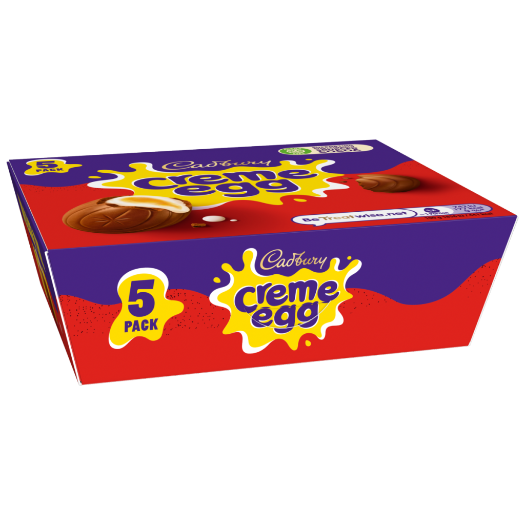 Cadbury Creme Egg Chocolate 5 Pack Multipack 200g (5 x 40g)