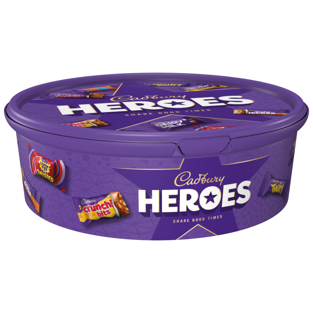 Cadbury Heroes Chocolate Assortment Tub 475 g
