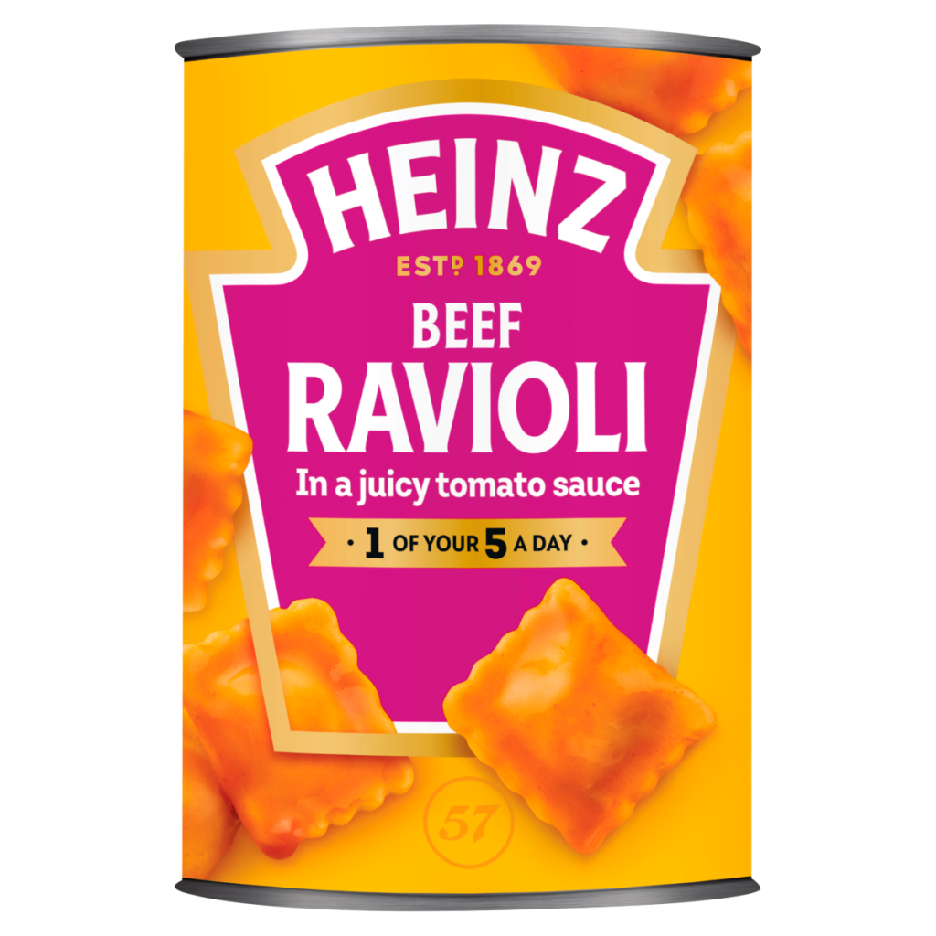 Heinz Beef Tinned Ravioli 400g