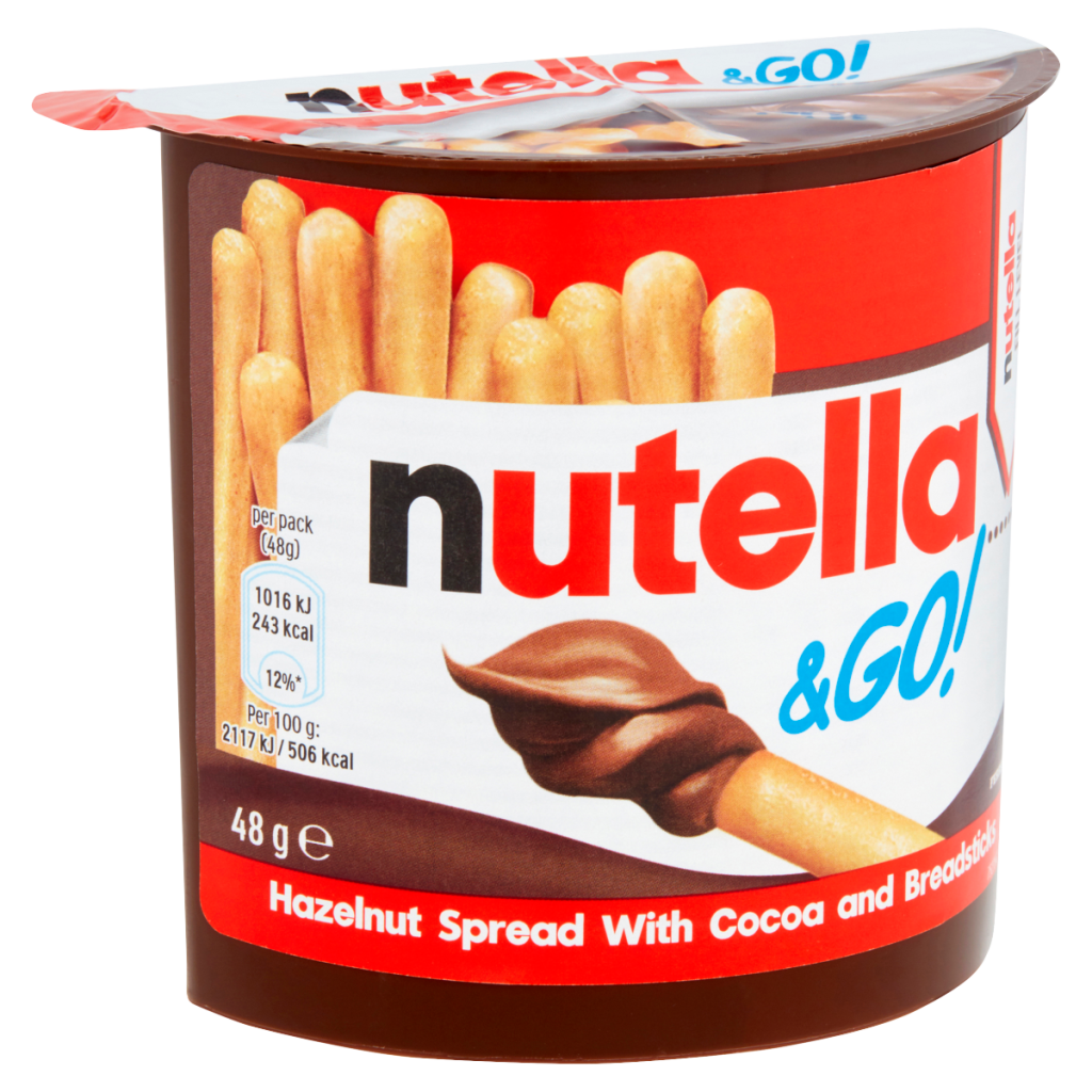 NUTELLA® & Go! Hazelnut Spread with Cocoa + Breadsticks 48g