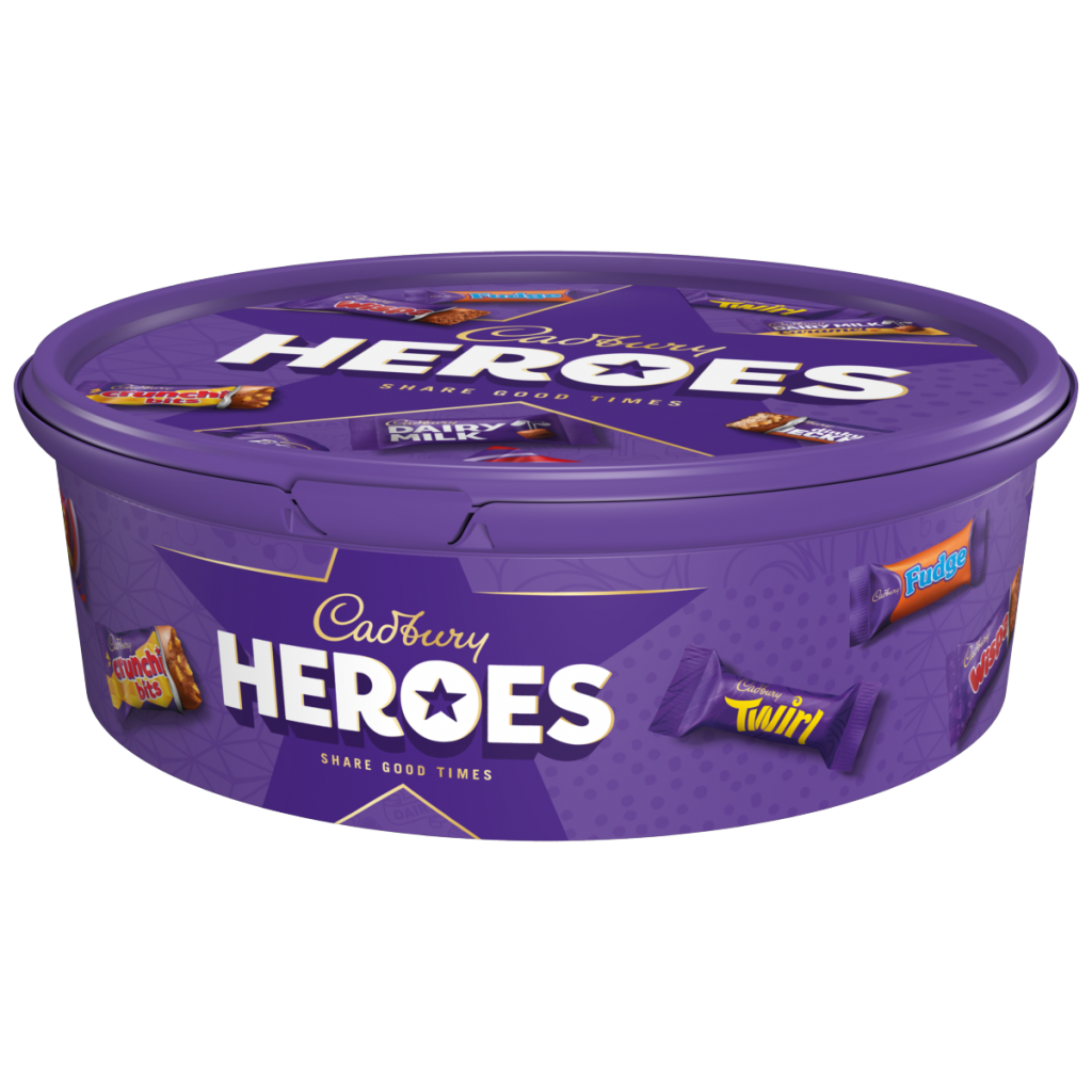 Cadbury Heroes Chocolate Assortment Tub 475 g