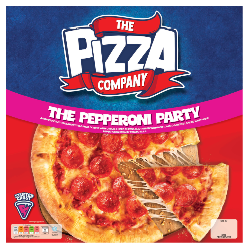 The Pizza Company The Pepperoni Party 620g