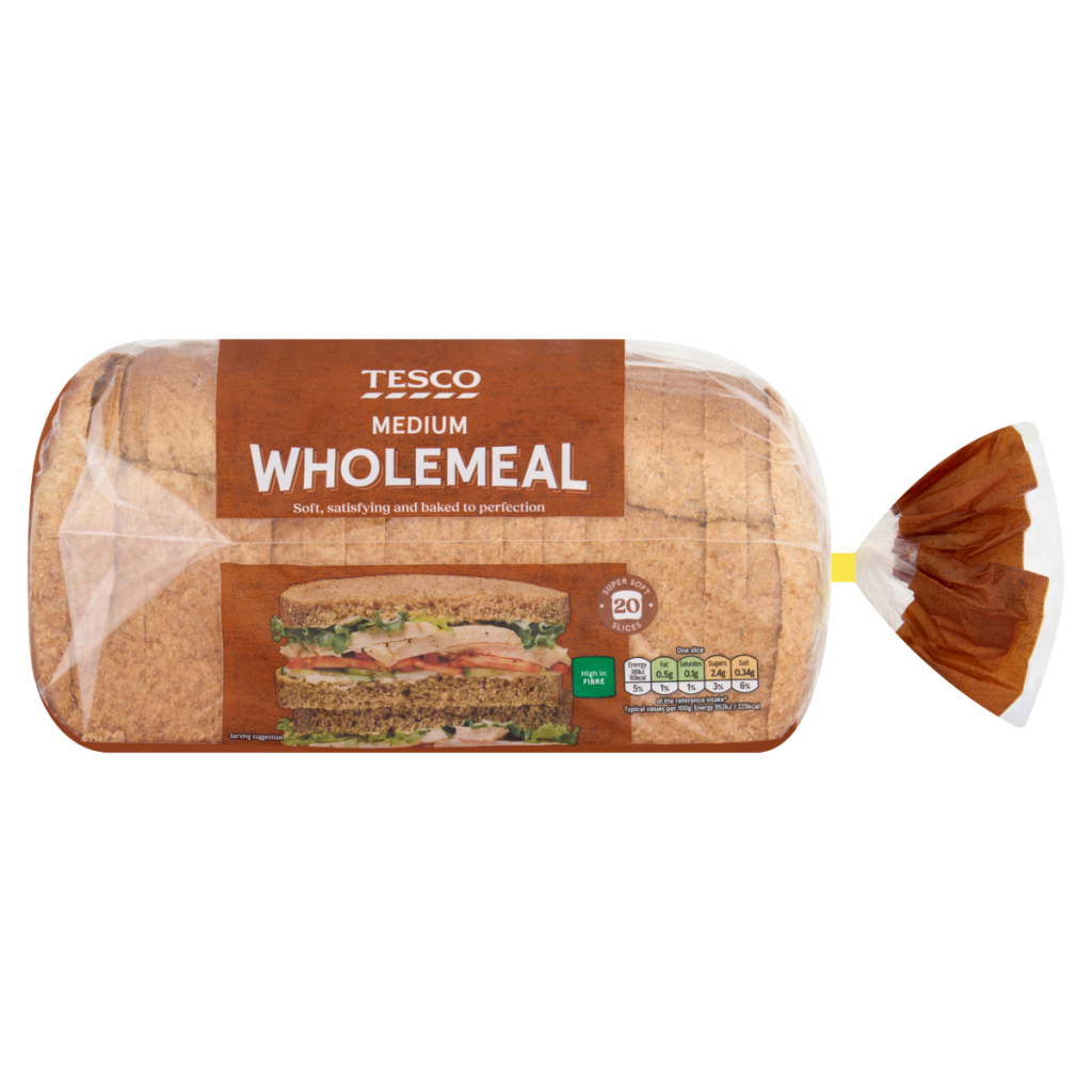 Tesco Medium Wholemeal 800g
