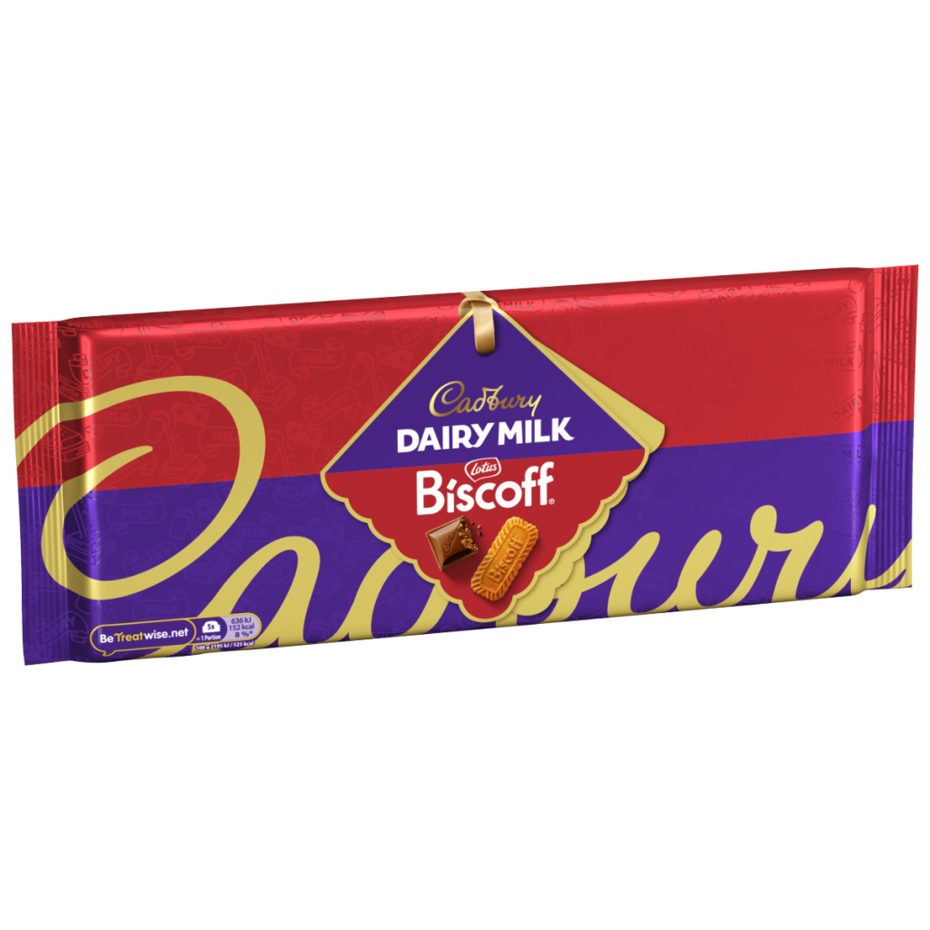 Cadbury Dairy Milk Biscoff Chocolate Bar 350g