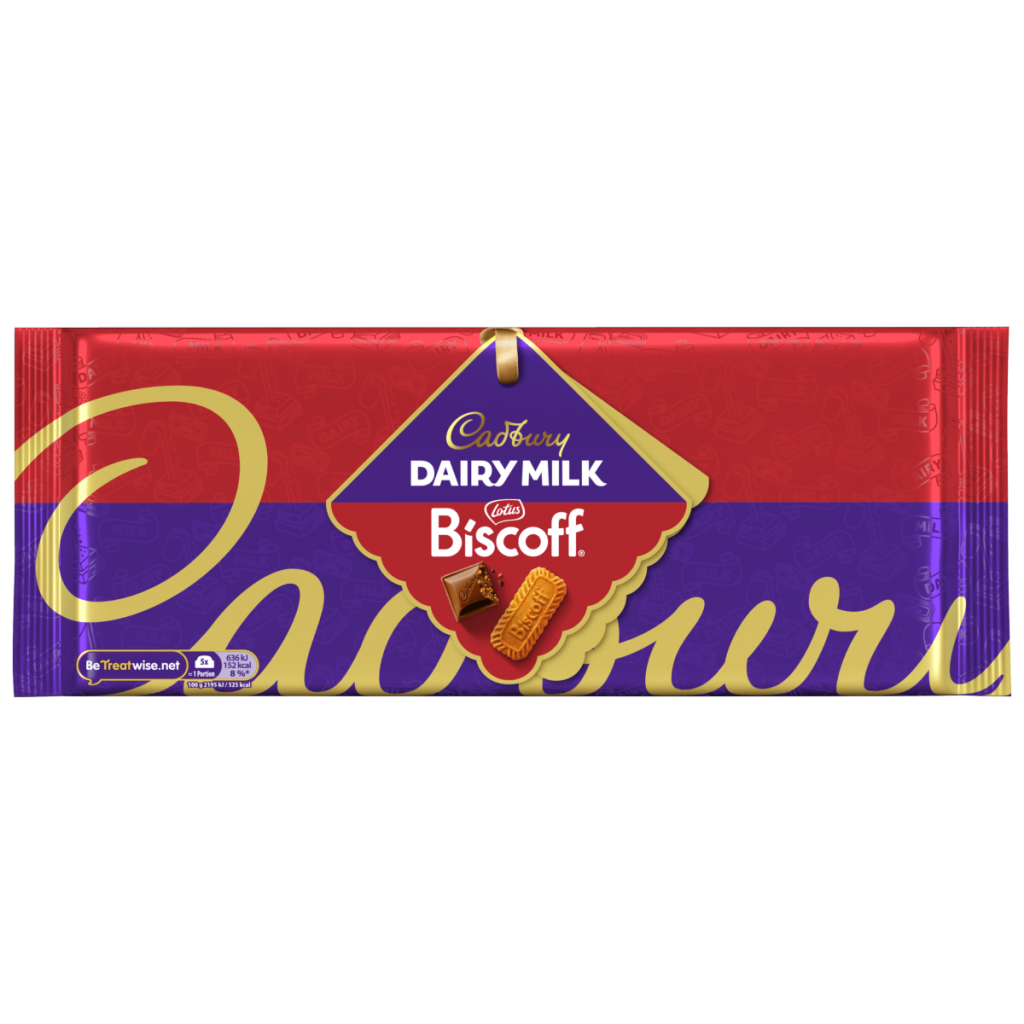 Cadbury Dairy Milk Biscoff Chocolate Bar 350g