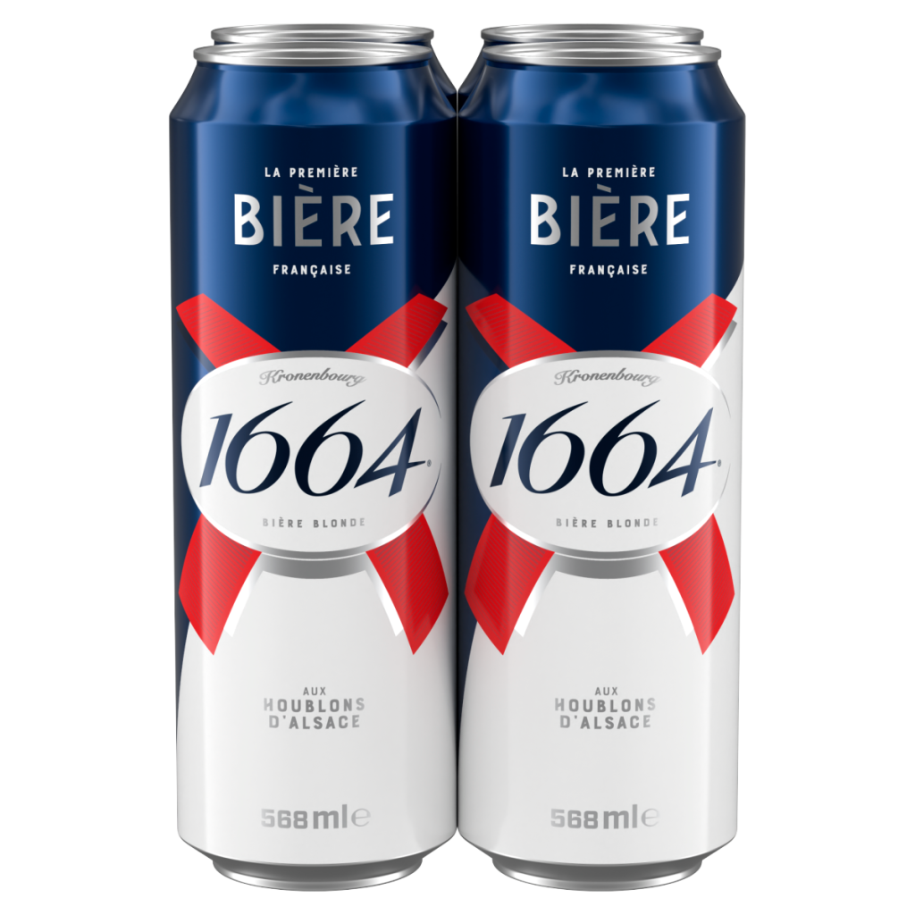 Kronenbourg 1664 Bière Blonde 4 x 568ml