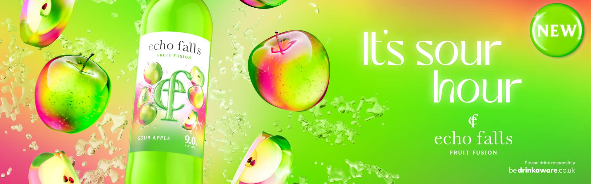 69141 - P8 Echo Falls Sour Apple - One Stop Desktop