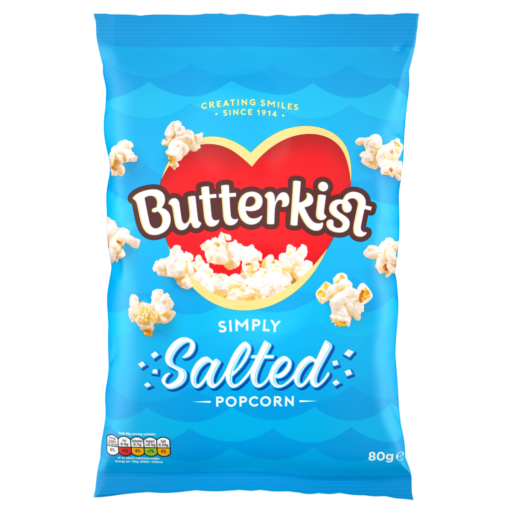 Butterkist Simply Salted Popcorn 80g