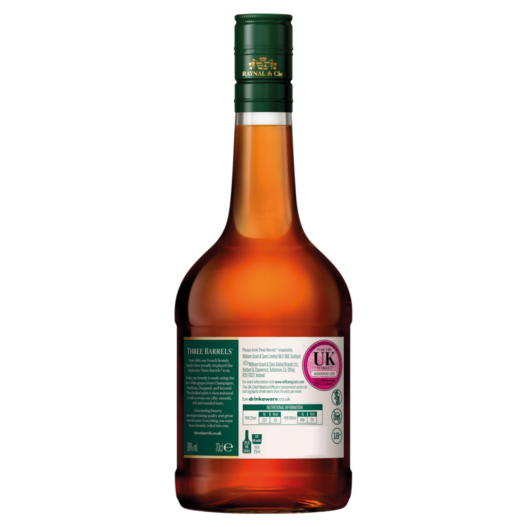 Three Barrels 70cl