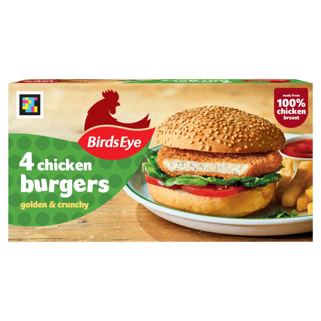 Birds Eye 4 Chicken Burgers 200g