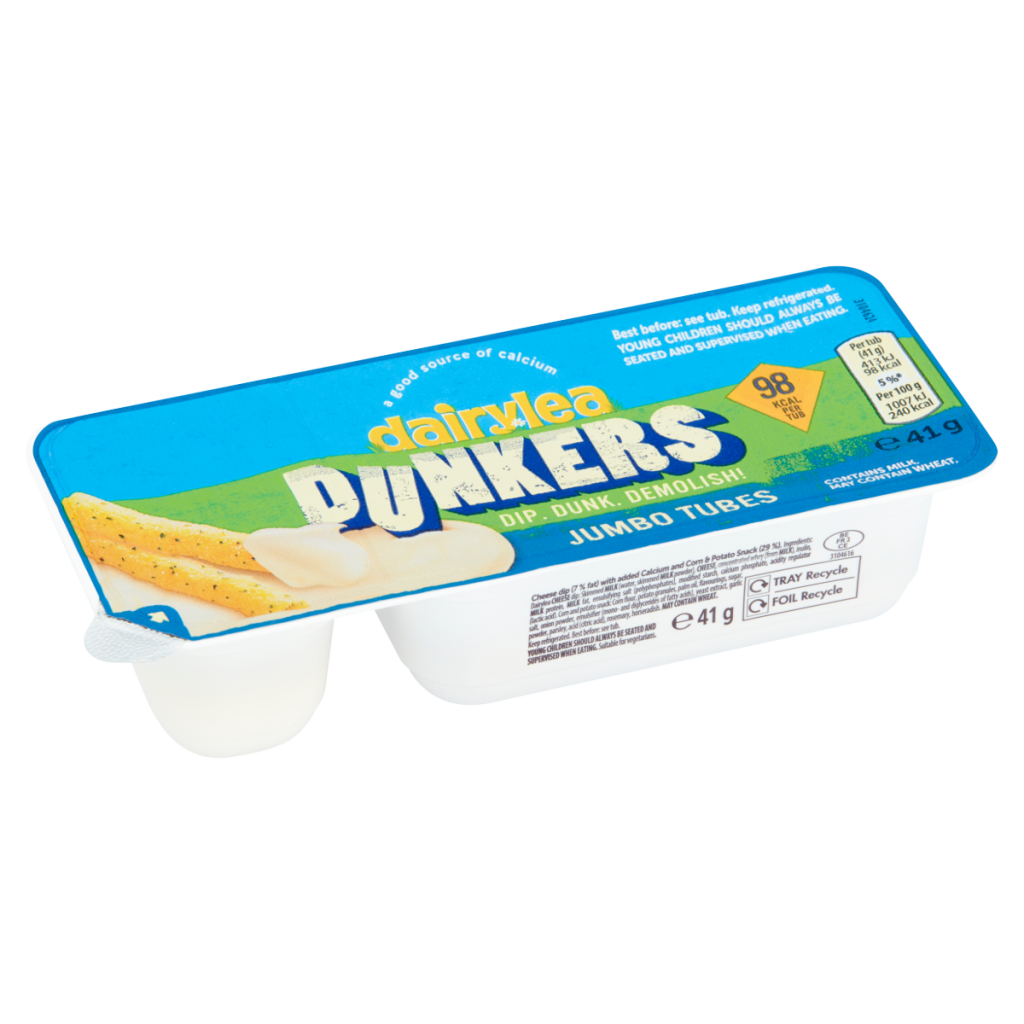 Dairylea Dunkers Jumbo Tubes Cheese Snack Single pack 41 g