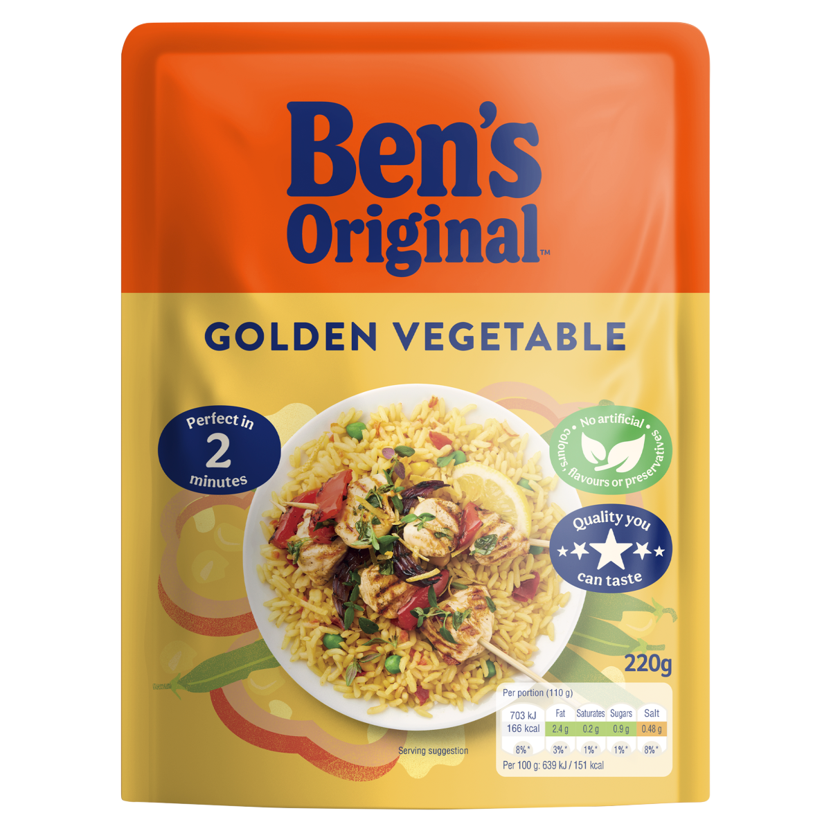 Ben's Original Golden Vegetable 220g - | One Stop