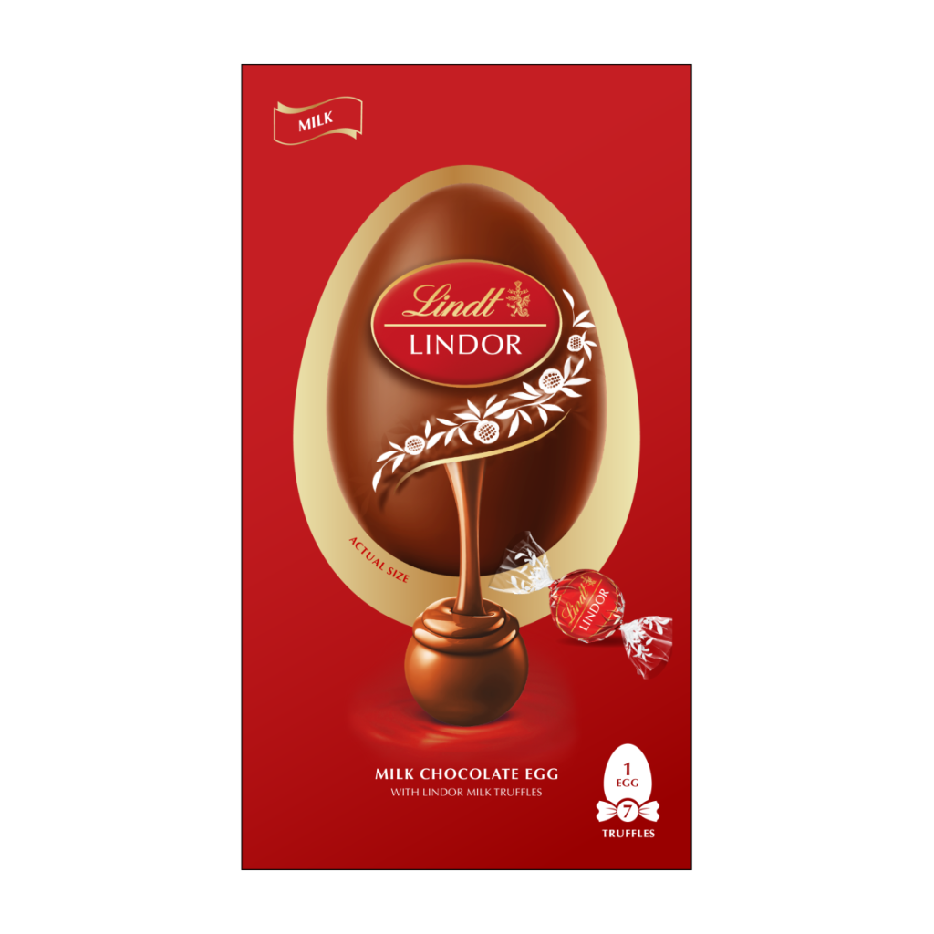 Lindt Lindor Easter Egg Milk Chocolate 183g