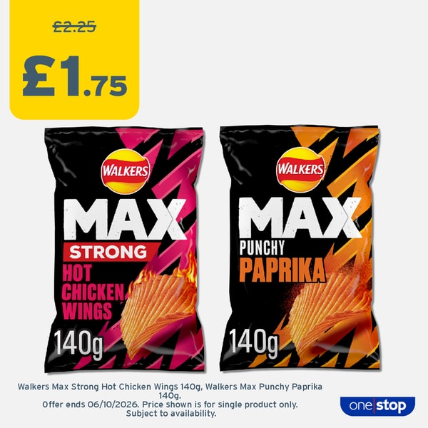 P8B – Walkers Max
