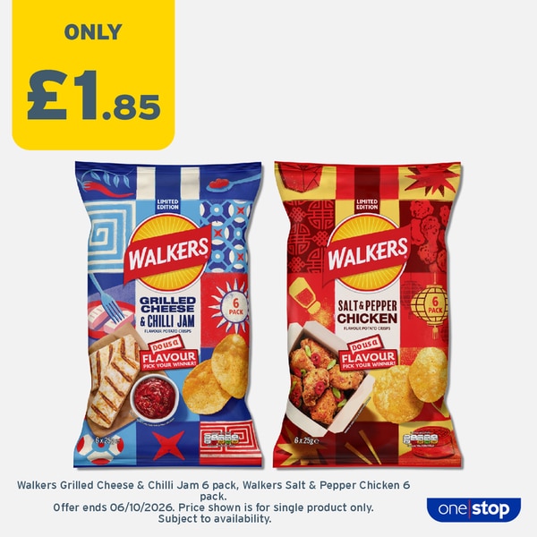 P8B – Walkers Flavours