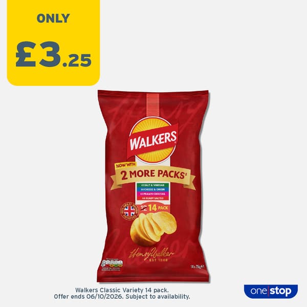 P8A – Walkers 14pk